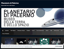 Tablet Screenshot of planetariovillafilippina.com